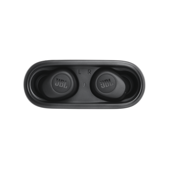 JBL Vibe 100TWS - Black - True Wireless Earbuds - Detailshot 3
